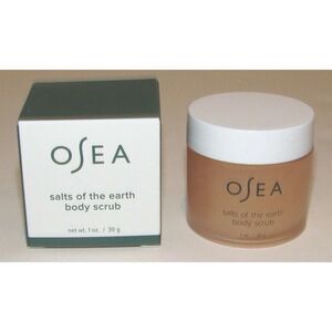 Osea Salts Of The Earth Body Scrub 1 Oz 30 g Travel Size NIB Exfoliant Malibu
